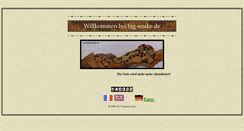 Desktop Screenshot of big-snake.de